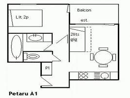 מריבל Rental Apartment Le Petaru/101 - Mribel, 0 Bedroom, 4 Persons מראה חיצוני תמונה